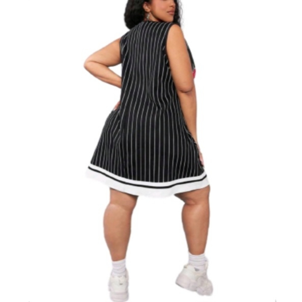 BROOKLYN 25 ☆ CUTE CHEER STYLE ☆ A-LINE DRESS ☆ 6x [32/34] ☆ NWT - Picture 8 of 9